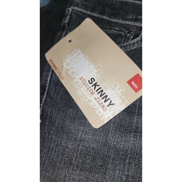 Mossimo Denim Skinny Stretch Jeans Dark Wash Size 11  New With Tags - Picture 5 of 10